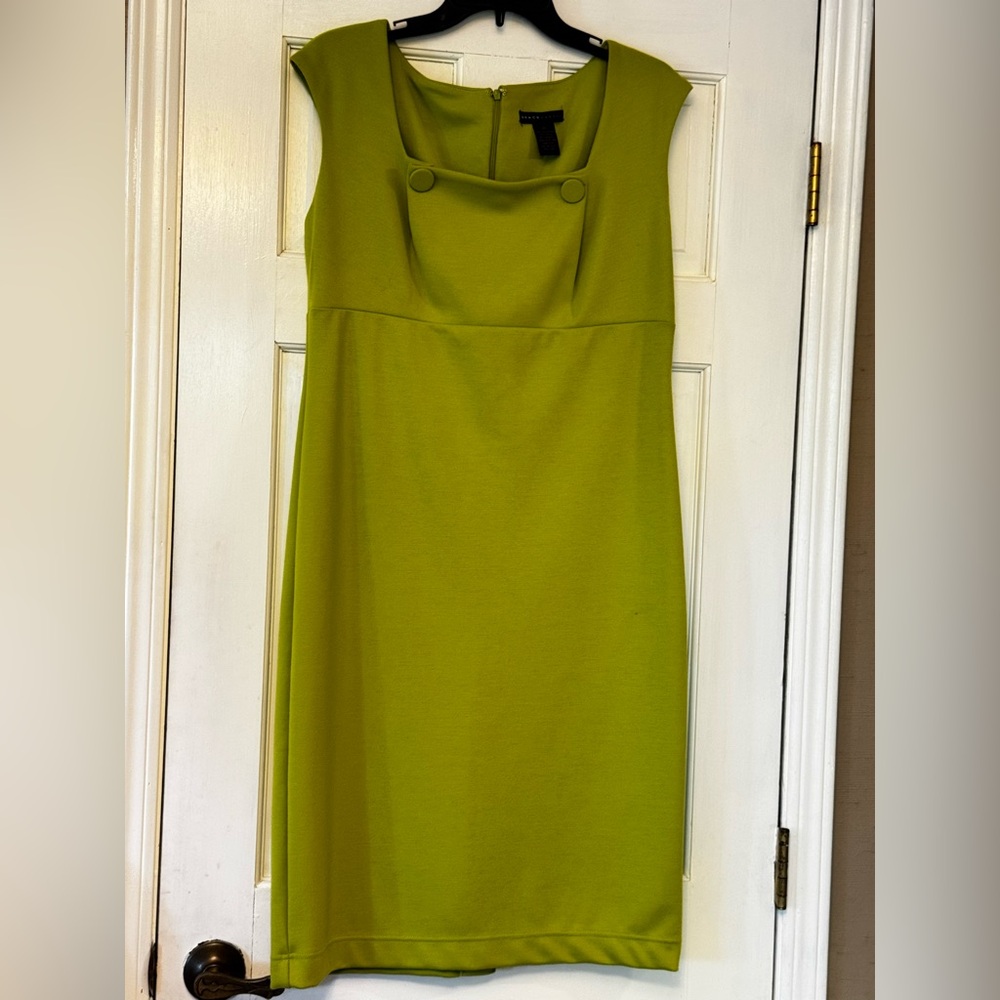 Grace‎ Dresses Lime Green Midi Dress